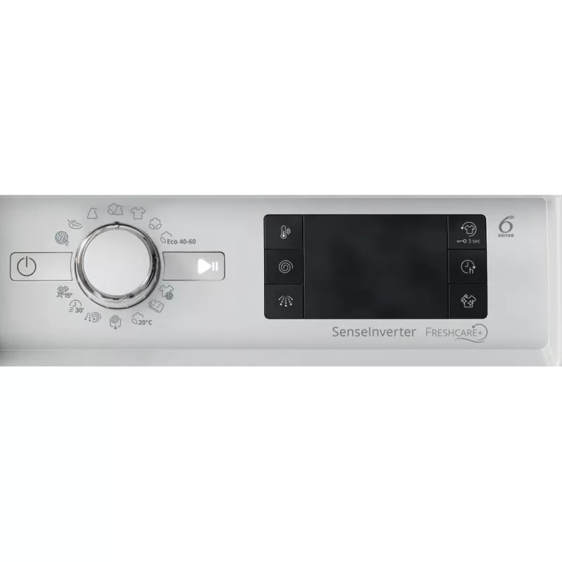 Whirlpool BI WMWG 71483E EU N veļas mašīna, priekšējā ielāde, 7 kg, 1351 apgr./min, balta