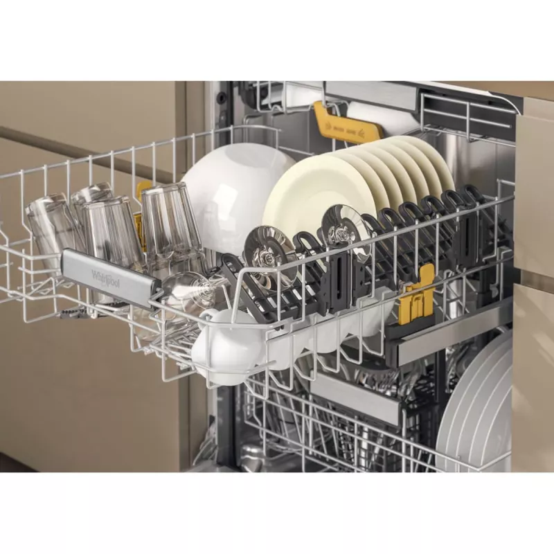Whirlpool MaxiSpace W8I HT58 T Pilnībā iebūvējama trauku mazgājamā mašīna 14 komplekti
