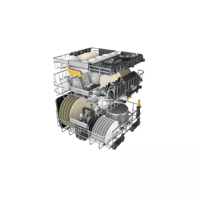 Whirlpool MaxiSpace W8I HT58 T Pilnībā iebūvējama trauku mazgājamā mašīna 14 komplekti