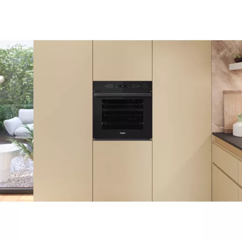 Whirlpool AKZ9S 8270 FB 73 L Melna iebūvējamā elektriskā cepeškrāsns