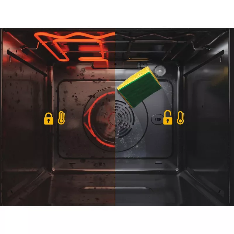 Whirlpool AKZ9S 8270 FB 73 L Melna iebūvējamā elektriskā cepeškrāsns