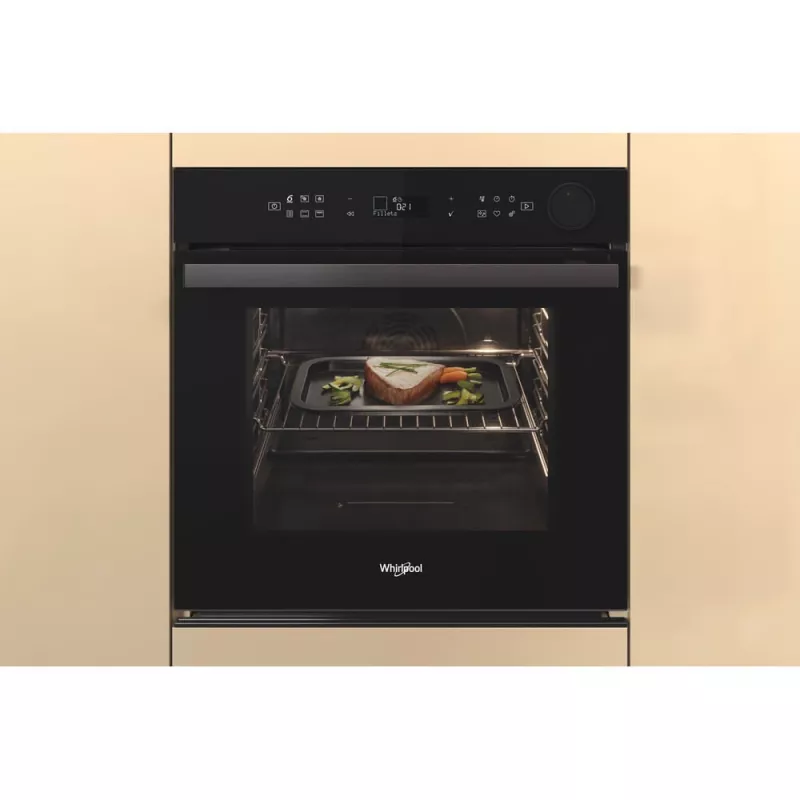 Whirlpool AKZ9S 8270 FB 73 L Melna iebūvējamā elektriskā cepeškrāsns