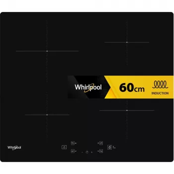 Whirlpool WS Q2160 NE Melns Iebūvējama 59 cm Indukcijas plīts virsma 4 zonām