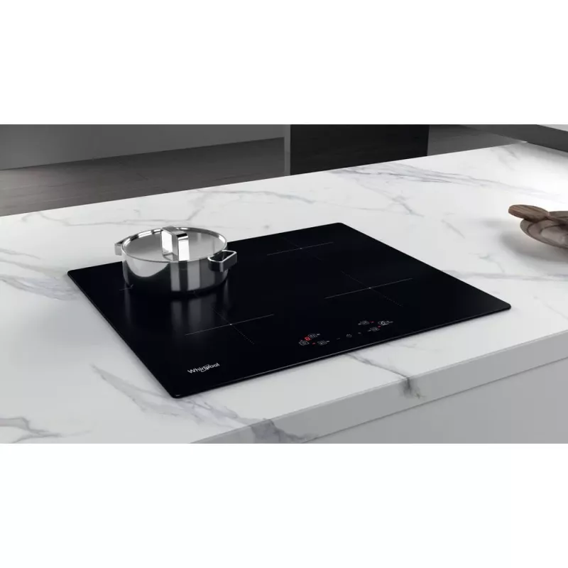 Whirlpool WS Q2160 NE Melns Iebūvējama 59 cm Indukcijas plīts virsma 4 zonām