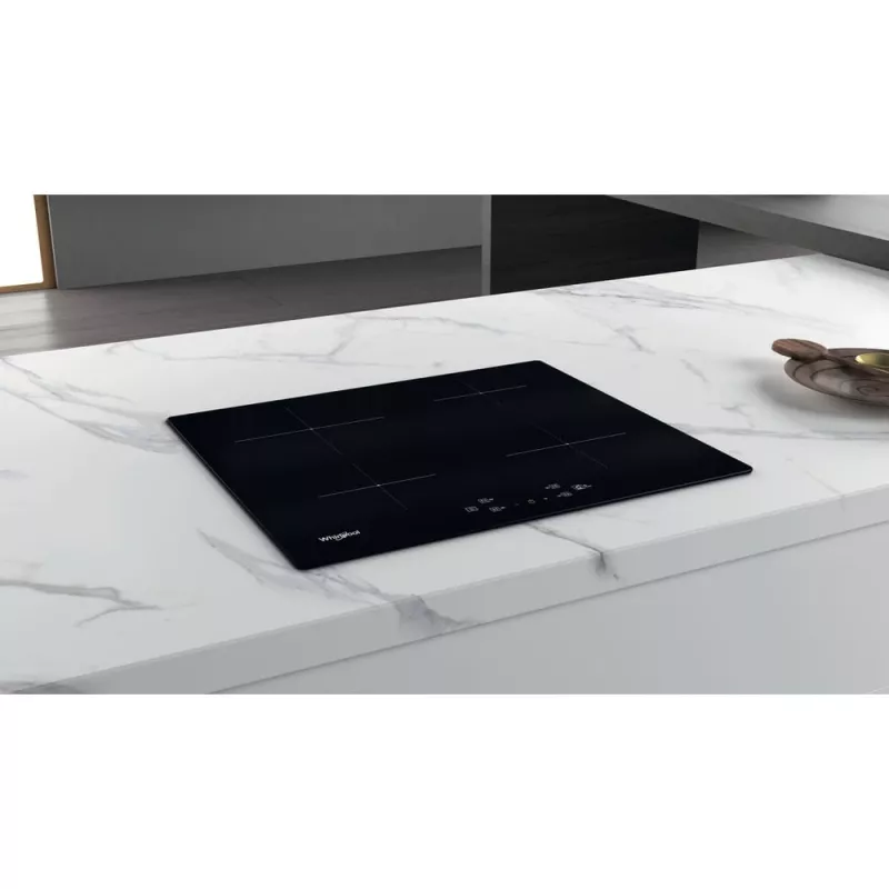 Whirlpool WS Q2160 NE Melns Iebūvējama 59 cm Indukcijas plīts virsma 4 zonām