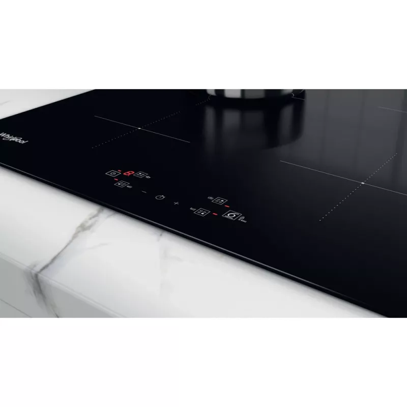 Whirlpool WS Q2160 NE Melns Iebūvējama 59 cm Indukcijas plīts virsma 4 zonām