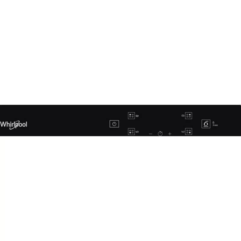 Whirlpool WS Q2160 NE Melns Iebūvējama 59 cm Indukcijas plīts virsma 4 zonām