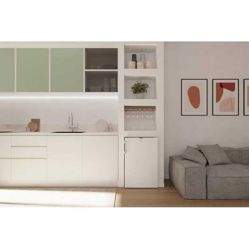 Candy CNUQ2L58EWH Brīvstāvošs saldētājs 90 L Balts