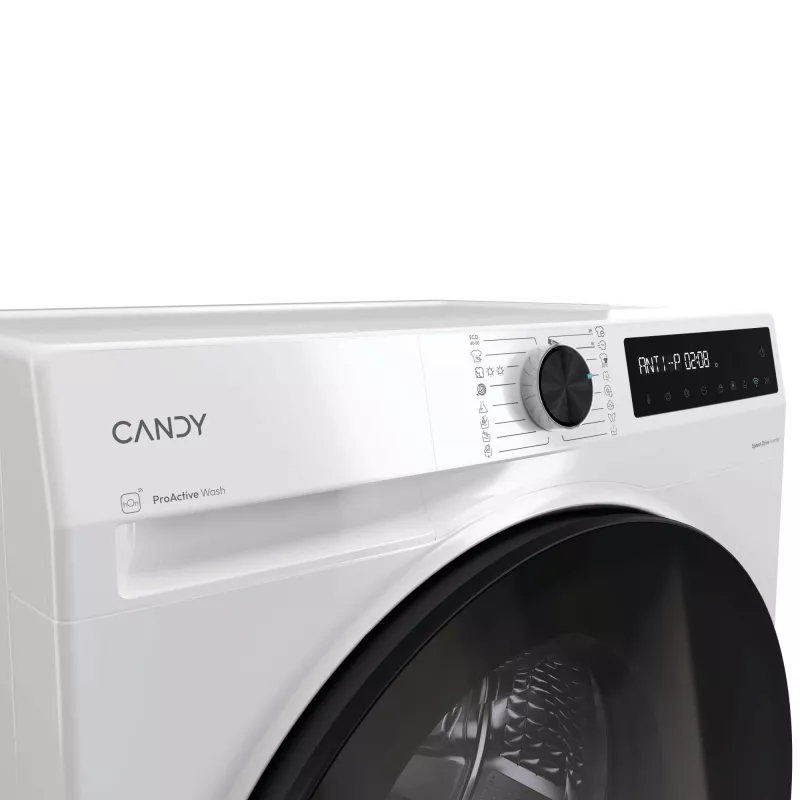 Candy BWR 485SBL6-S veļas žāvētājs Brīvi stāvošs Priekšējā ielāde Balts