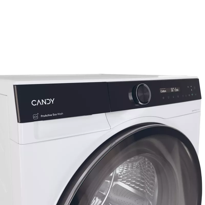 Candy BWS 485SB8-S veļas žāvētājs Brīvi stāvošs Priekšējā ielāde Balts