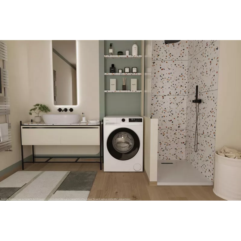 Candy GD 49B8-S veļas mazgājamā mašīna Front-load 9 kg 1351 RPM Balta
