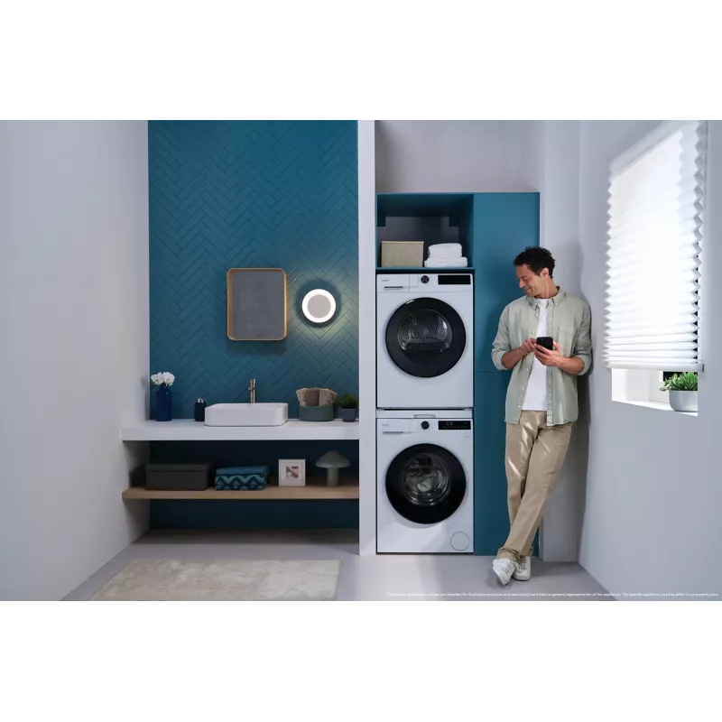 Candy GD 49B8-S veļas mazgājamā mašīna Front-load 9 kg 1351 RPM Balta