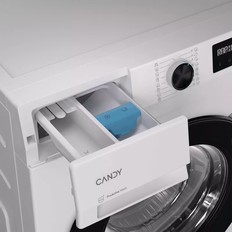 Veļas mazgājamā mašīna Candy BR 26SSB5-S, priekšējā ielāde, 6 kg, 1200 RPM, balta