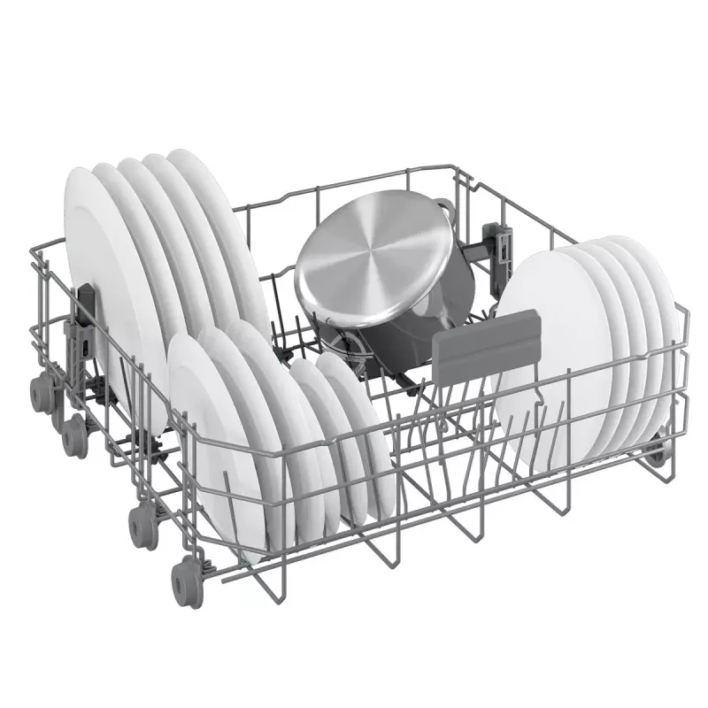 Brīvi stāvoša trauku mazgājamā mašīna BEKO BDFN26530X, pilna izmēra 60 cm, 15 komplekti, 44 dB, 6 programmas