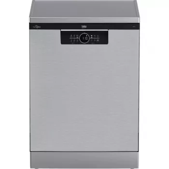 Brīvi stāvoša trauku mazgājamā mašīna BEKO BDFN26530X, pilna izmēra 60 cm, 15 komplekti, 44 dB, 6 programmas