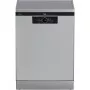 Brīvi stāvoša trauku mazgājamā mašīna BEKO BDFN26530X, pilna izmēra 60 cm, 15 komplekti, 44 dB, 6 programmas