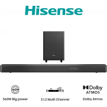 Skaņas josla Hisense AX3120G 3.1.2 kanāli 360W RMS