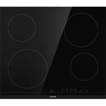 Gorenje ECT641BCSC keramikas plīts virsma melna iebūvējama 60 cm 4 zonas