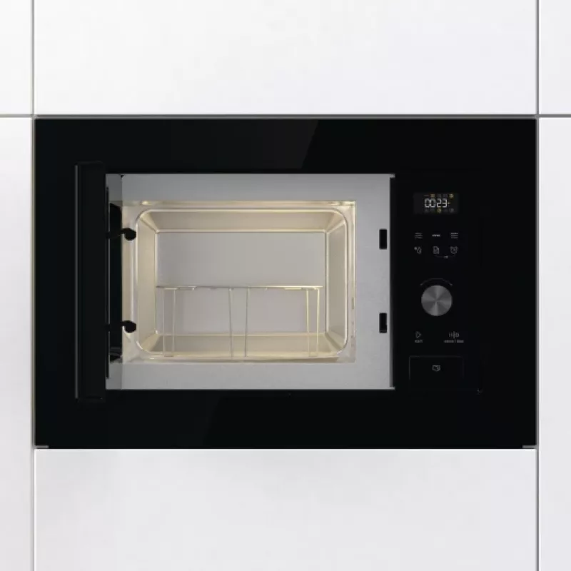 Gorenje XY820Z BM201AG1BG G600 Iebūvējamā grila mikroviļņu krāsns, 20 L, 800 W, LED displejs