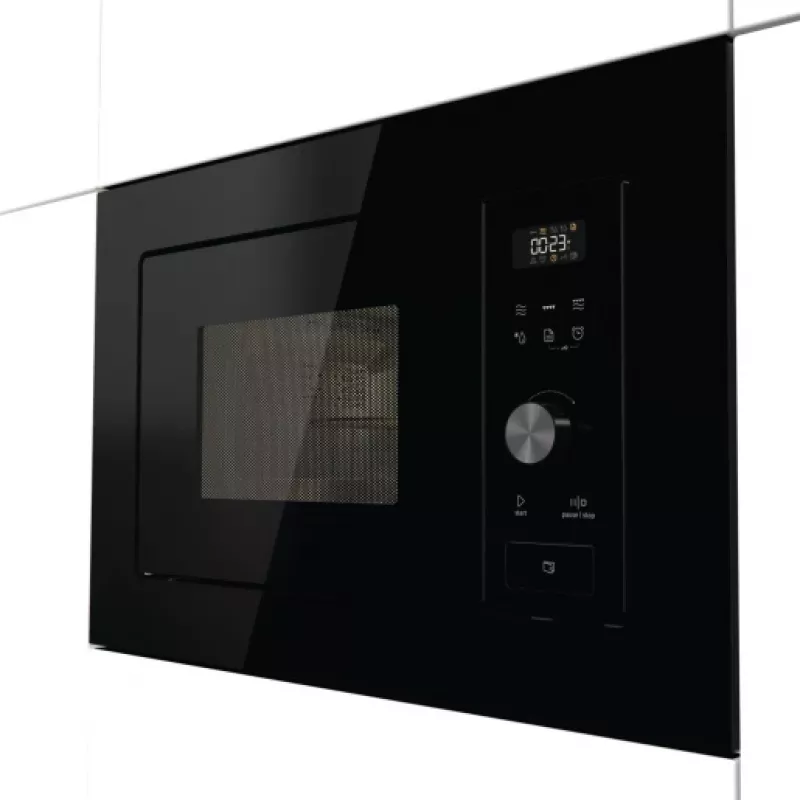 Gorenje XY820Z BM201AG1BG G600 Iebūvējamā grila mikroviļņu krāsns, 20 L, 800 W, LED displejs