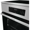 Gorenje 740742 Brīvi stāvoša plīts ar indukcijas virsmu, melna/nerūsējošais tērauds
