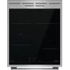 Gorenje 740742 Brīvi stāvoša plīts ar indukcijas virsmu, melna/nerūsējošais tērauds