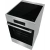 Gorenje 740742 Brīvi stāvoša plīts ar indukcijas virsmu, melna/nerūsējošais tērauds