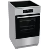 Gorenje 740742 Brīvi stāvoša plīts ar indukcijas virsmu, melna/nerūsējošais tērauds