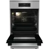 Gorenje 740742 Brīvi stāvoša plīts ar indukcijas virsmu, melna/nerūsējošais tērauds