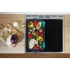 Gorenje 740742 Brīvi stāvoša plīts ar indukcijas virsmu, melna/nerūsējošais tērauds
