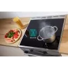 Gorenje 740742 Brīvi stāvoša plīts ar indukcijas virsmu, melna/nerūsējošais tērauds