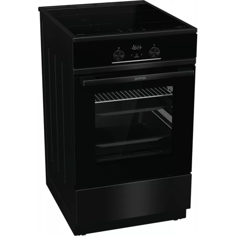 Gorenje GEIT5C60BPG Brīvi stāvoša plīts Elektriskā keramikas virsma Melna