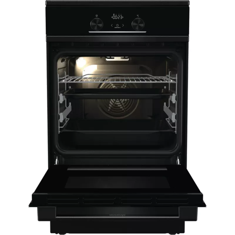 Gorenje GEIT5C60BPG Brīvi stāvoša plīts Elektriskā keramikas virsma Melna