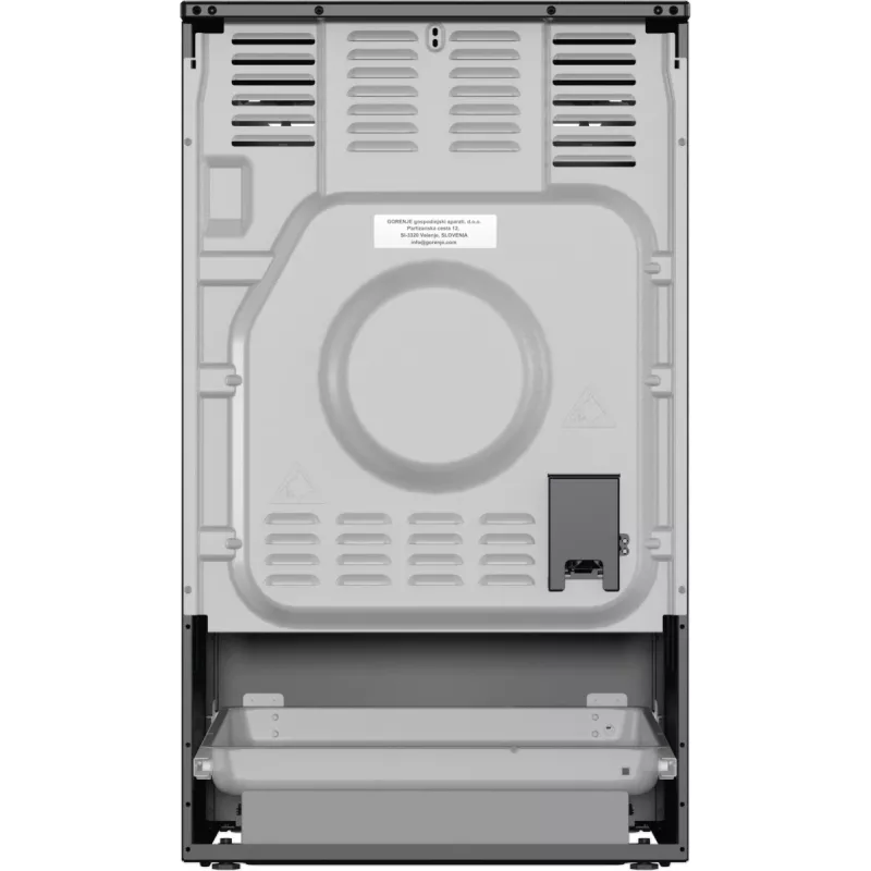 Gorenje GEIT5C60BPG Brīvi stāvoša plīts Elektriskā keramikas virsma Melna