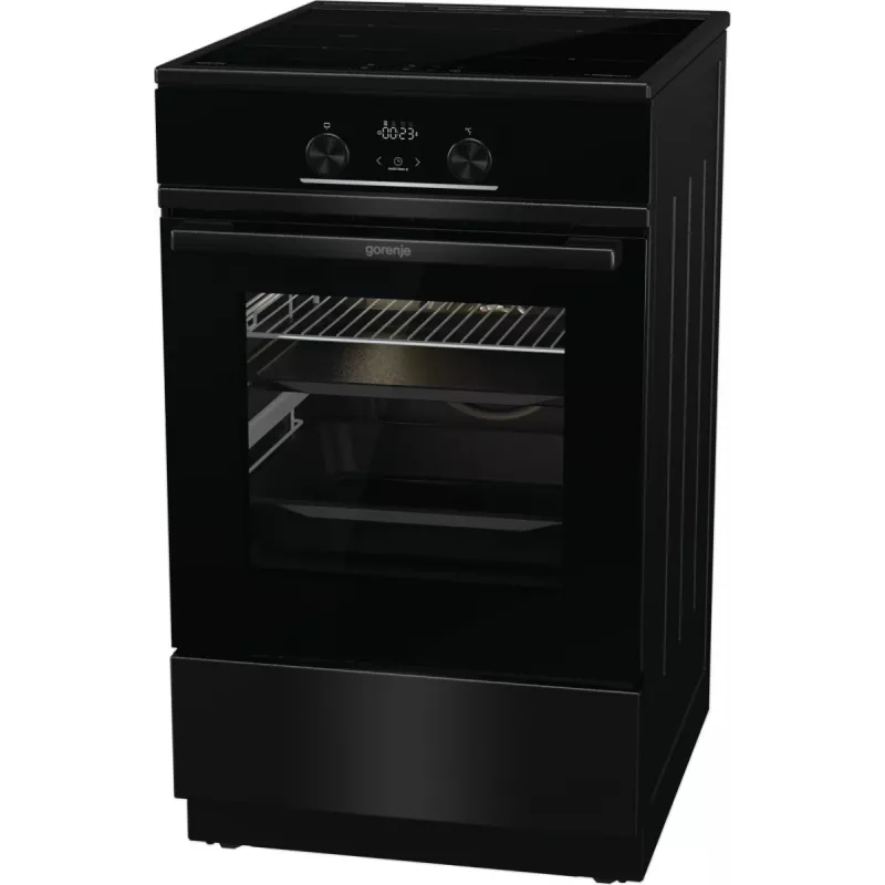 Gorenje GEIT5C60BPG Brīvi stāvoša plīts Elektriskā keramikas virsma Melna