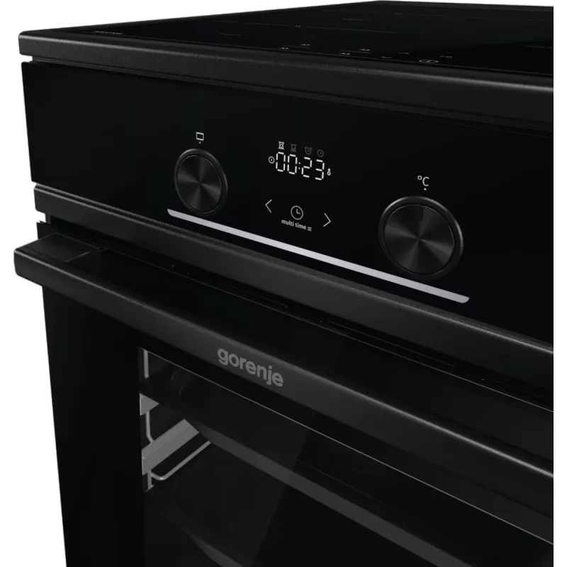 Gorenje GEIT5C60BPG Brīvi stāvoša plīts Elektriskā keramikas virsma Melna