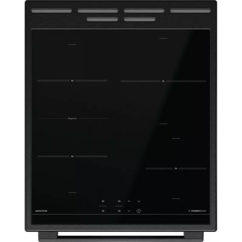 Gorenje GEIT5C60BPG Brīvi stāvoša plīts Elektriskā keramikas virsma Melna