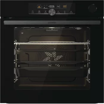Gorenje BPSA 6747 A08BG 77 L Melna iebūvējamā elektriskā cepeškrāsns