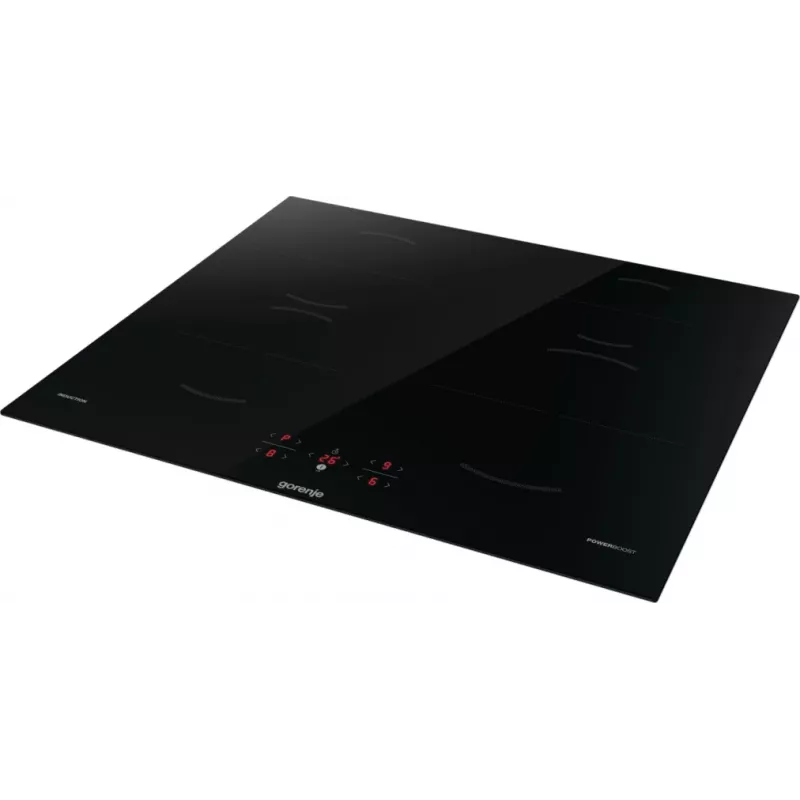 Gorenje GI601FMC Melna Iebūvējama 60 cm Zonu Indukcijas Plīts 4 Zonas
