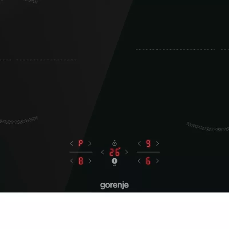 Gorenje GI601FMC Melna Iebūvējama 60 cm Zonu Indukcijas Plīts 4 Zonas