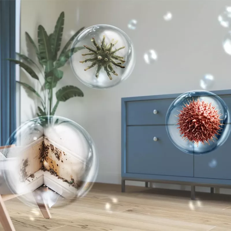 Philips 3000 sērijas DE3306/11 gaisa sausinātājs 4 L 51 dB Balts, Gaiši pelēks