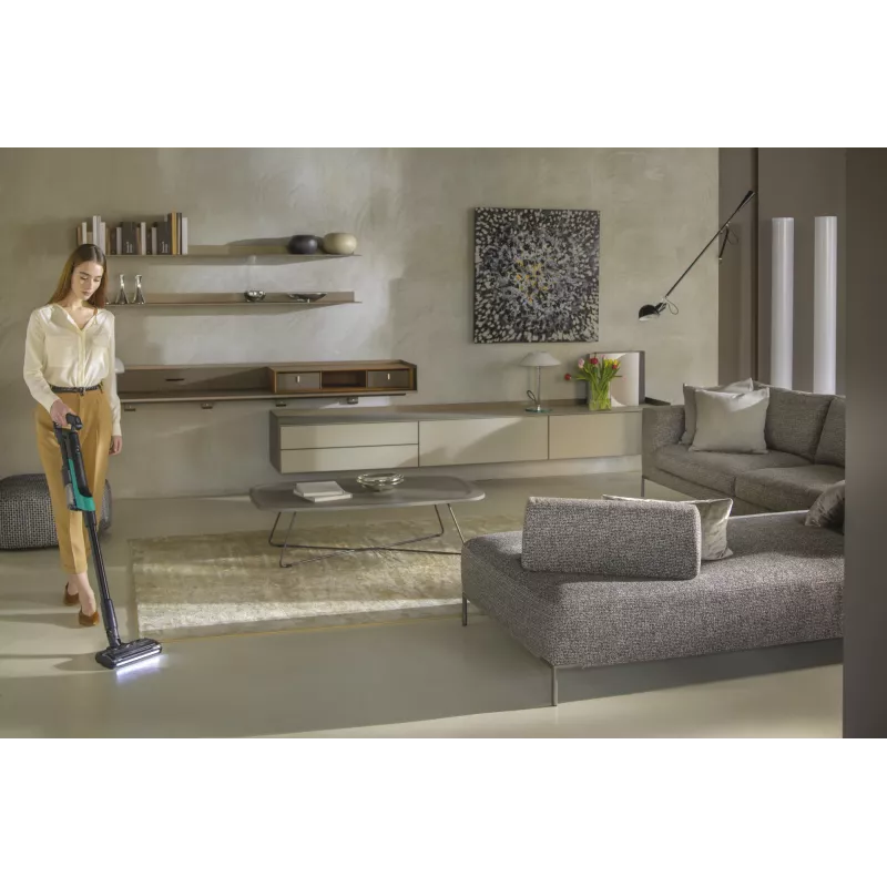 Hoover HF210P 011 2-in-1 kāta putekļsūcējs Bezmaiss EPA 165 W Tirkīzzils