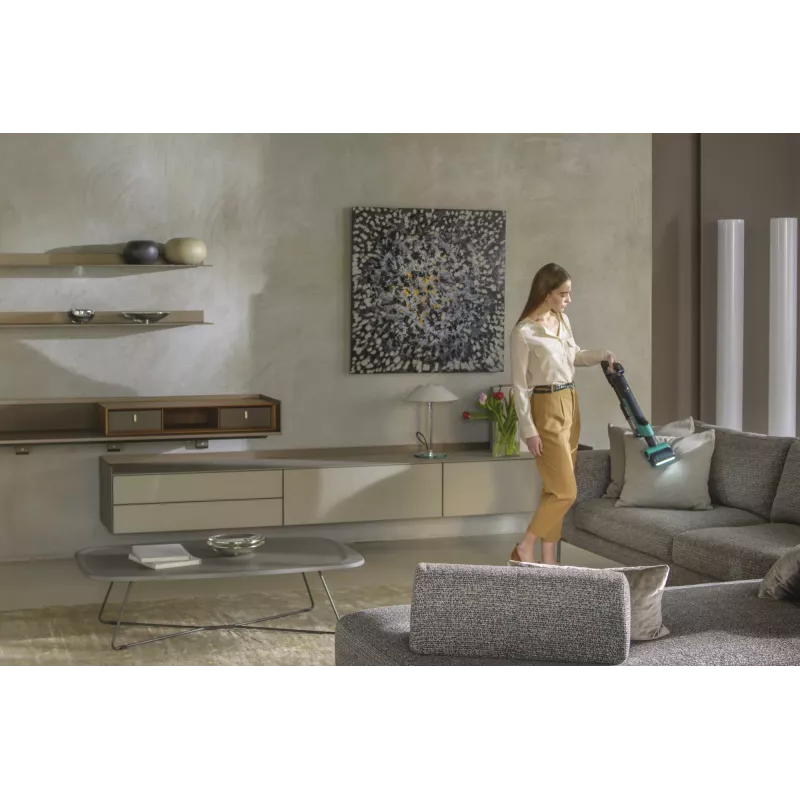 Hoover HF210P 011 2-in-1 kāta putekļsūcējs Bezmaiss EPA 165 W Tirkīzzils