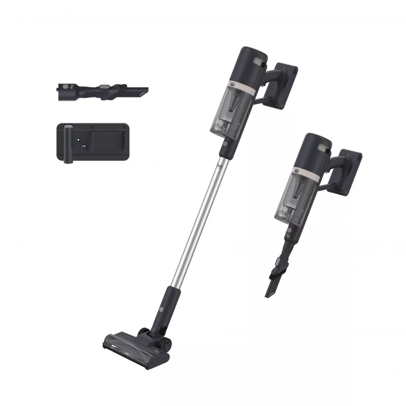 Hoover HFG10H 011 Stick putekļsūcējs, bezmaisiņu, zils, pelēks, 0.55 L, sauss, HEPA