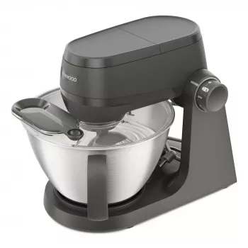 Virtuves kombains Kenwood KHC30.070GY — 1000 W, 4,3 L nerūsējošā tērauda bļoda, rotācijas vadība, pelēks