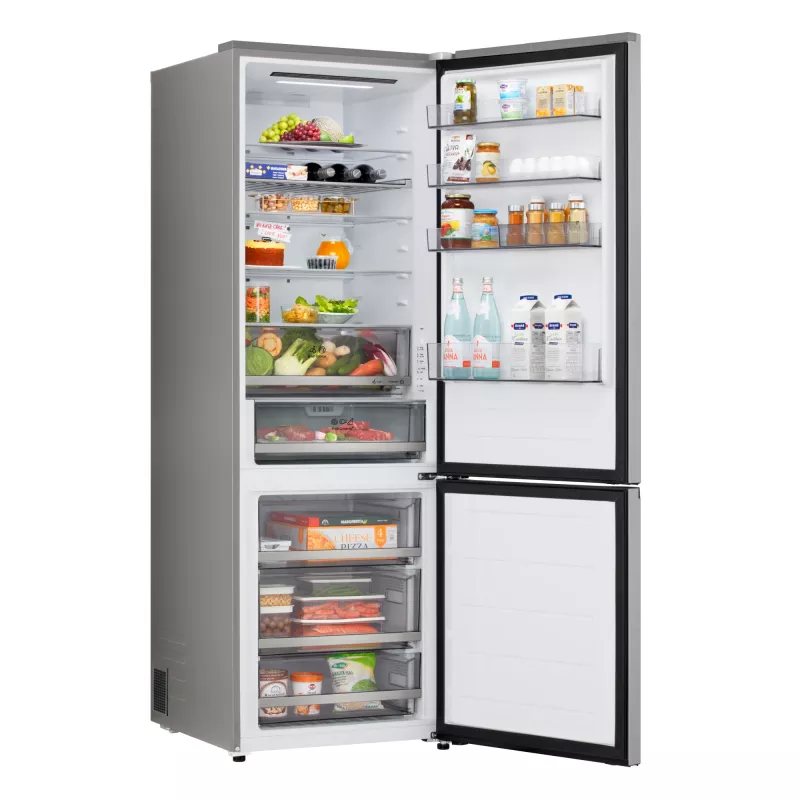 LG GBBW322DPY Brīvstāvošs ledusskapis 465 L Sudrabs
