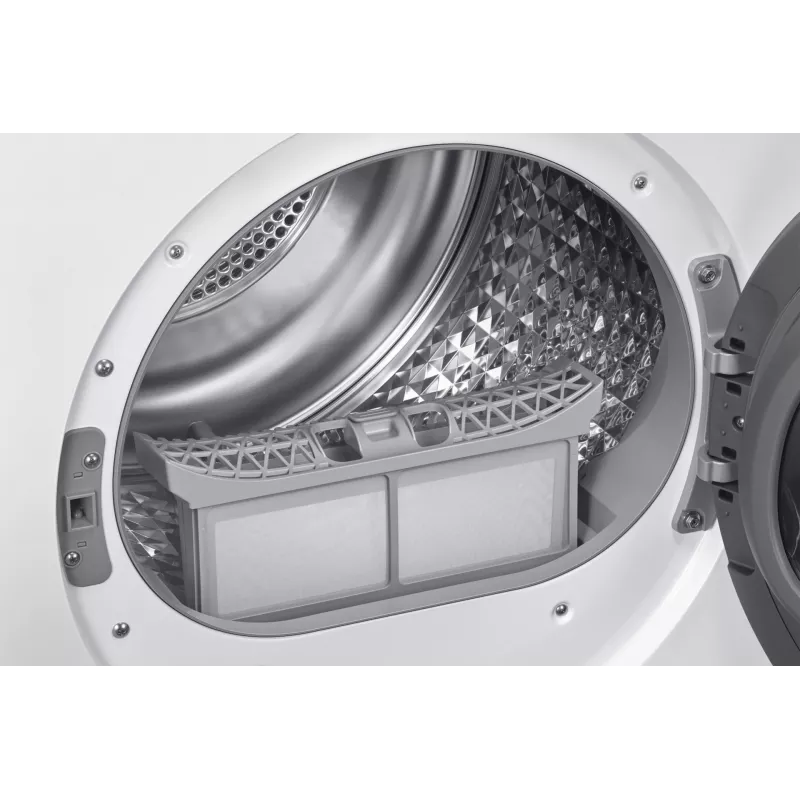 Samsung DV90DG52A0AELE veļas žāvētājs Brīvstāvošs Priekšējā ielāde 9 kg Balts