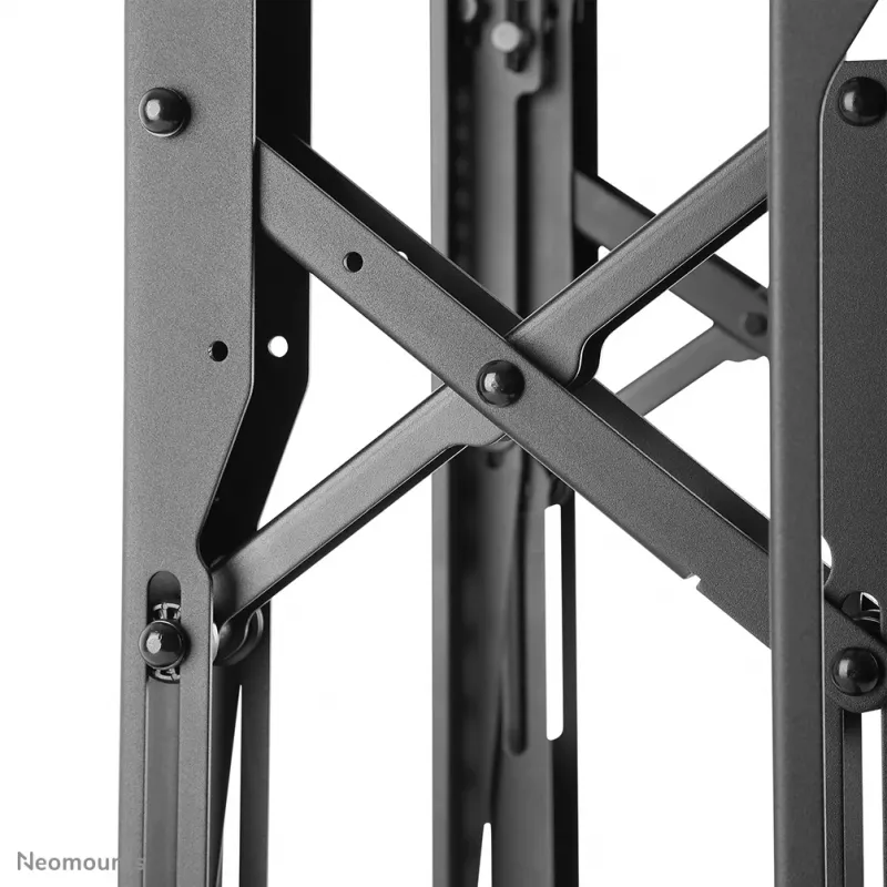 Neomounts LED-VW2500BLACK1 videowall stiprinājums, 70 kg, 32 inch-75 inch, VESA 200x200 līdz 600x600 mm