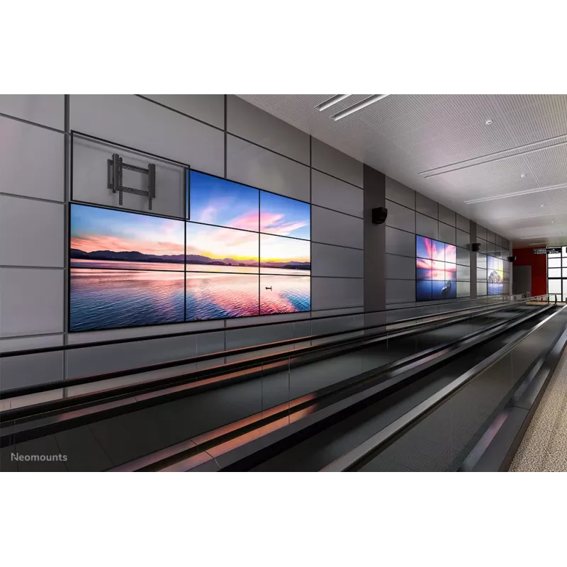 Neomounts LED-VW2500BLACK1 videowall stiprinājums, 70 kg, 32 inch-75 inch, VESA 200x200 līdz 600x600 mm