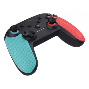 Trust GXT 1246B Muta Melns, Zils, Sarkans Bluetooth Spēļu kontrolieris Nintendo Switch, Nintendo Switch Lite